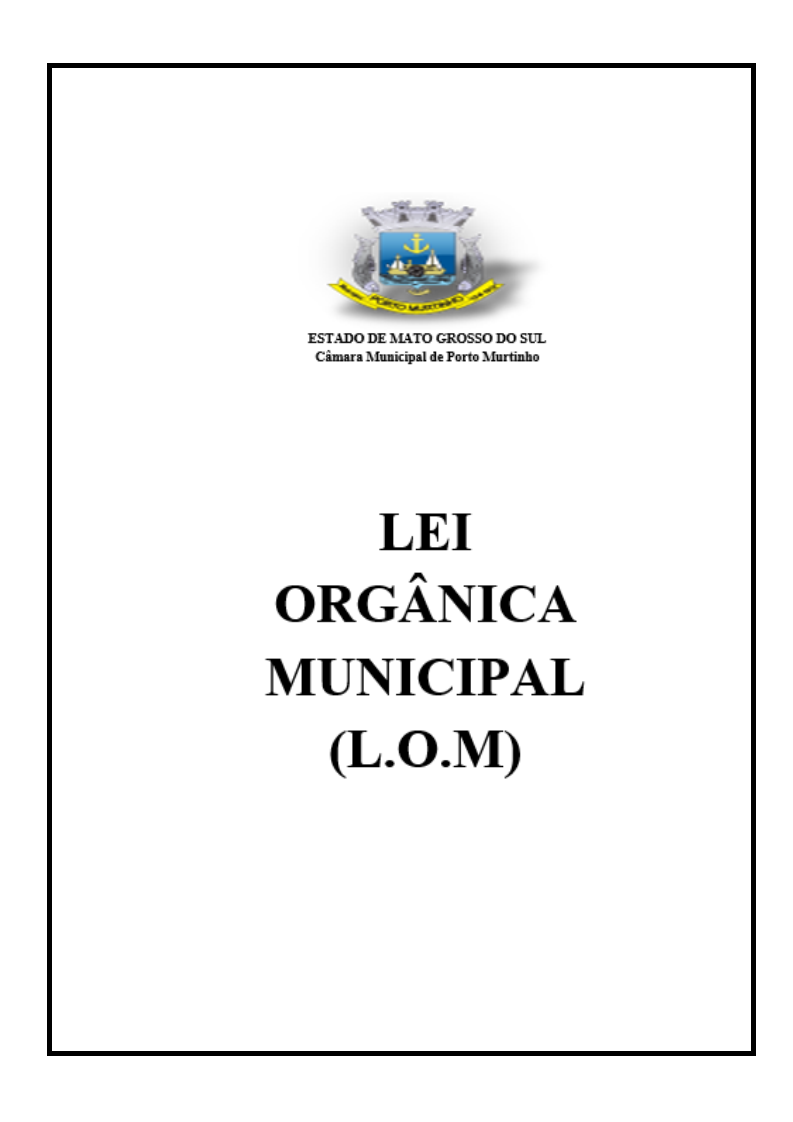 Lei Orgânica Municipal de Porto Murtinho - MS.png