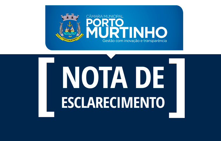 Nota de Esclarecimento!