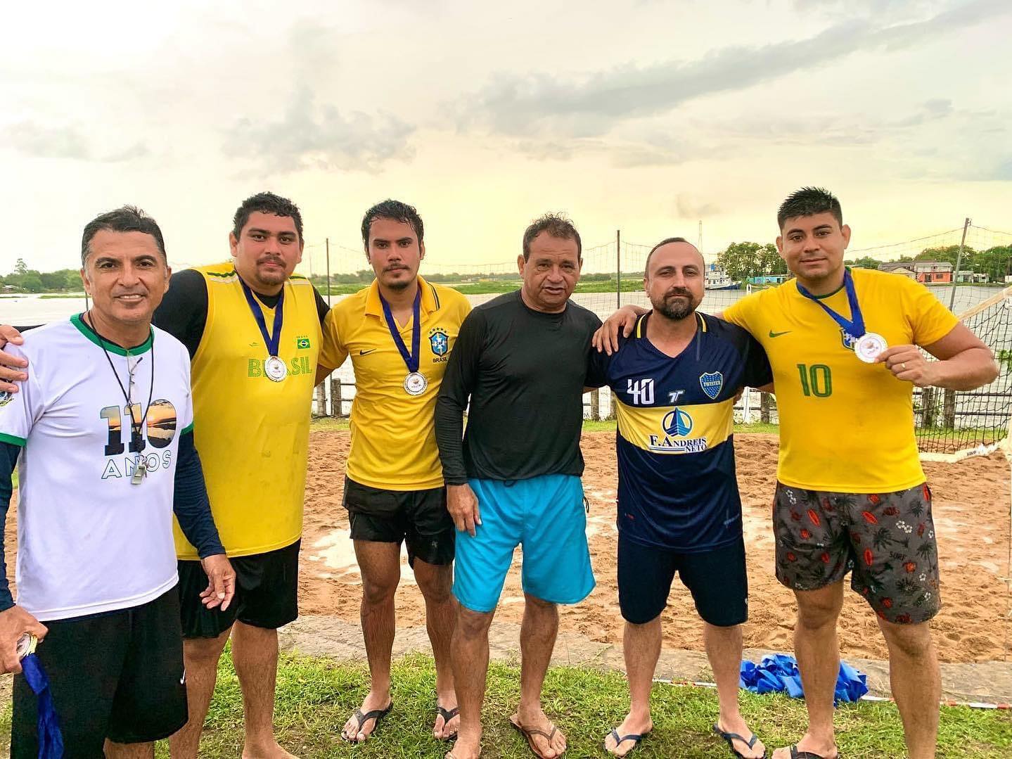 Presidente do Poder Legislativo Elbio Balta participa do encerramento do Torneio de vôlei de areia masculino 