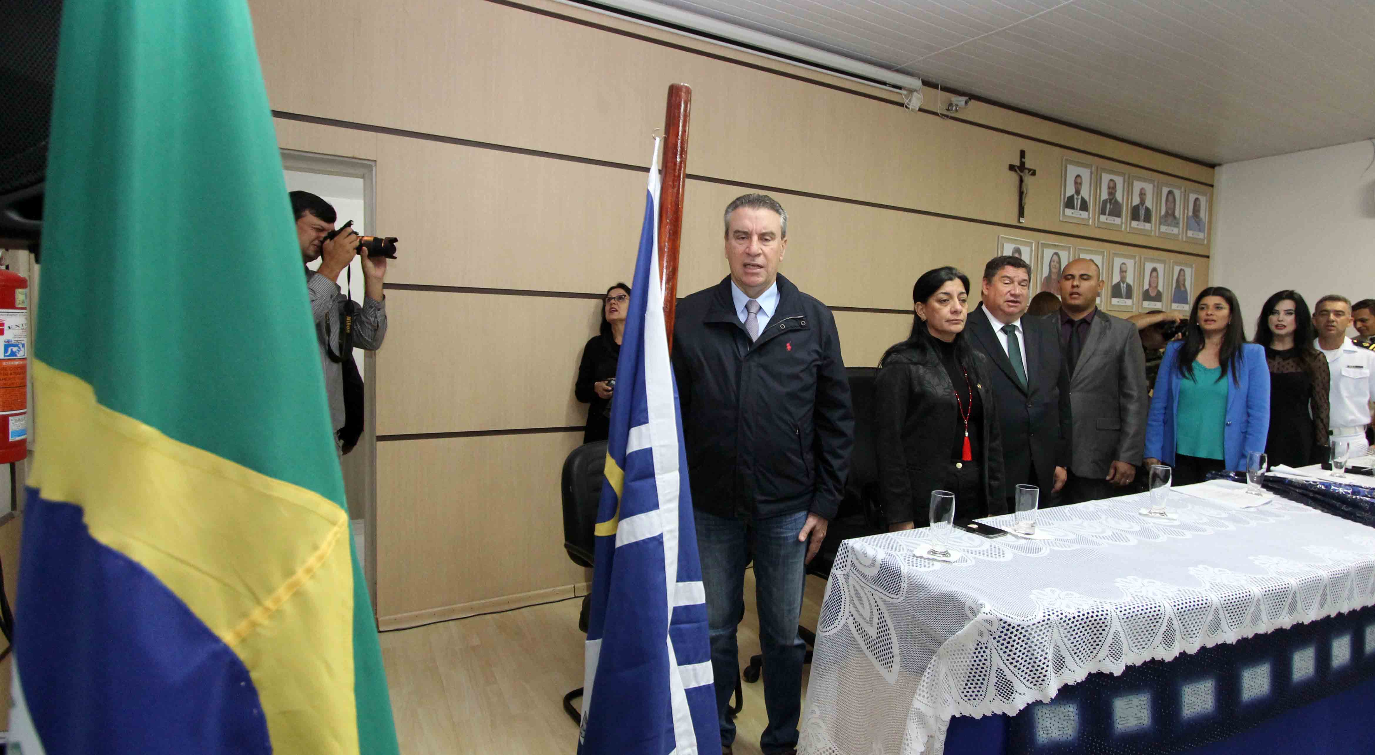 Sessão Solene alusiva á comemoração do aniversário de 105 anos da cidade de Porto Murtinho.