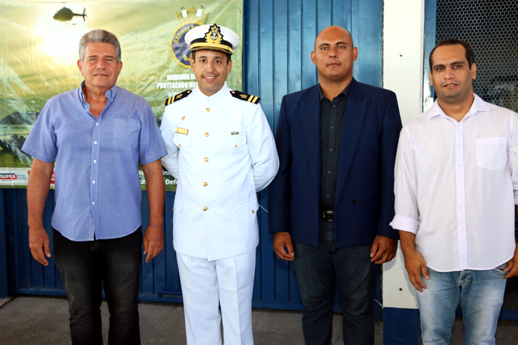 Vereadores participam de Solenidade que celebra nascimento de patrono e Dia do Marinheiro.