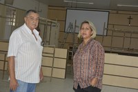 Reforma do telhado do Plenário teve inicio