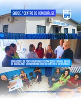 Vereadores de Porto Murtinho tratam de pautas regionais de saúde em visita a Jardim/MS